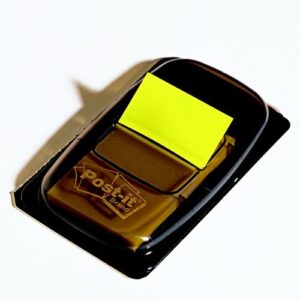 PI5723 | 3M Post-It Index 25mm 1 Inch Yellow 12x50 Tabs 680-5-12
