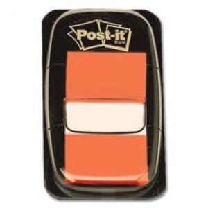 PI5725 | 3M Post-It Index 25mm 1 Inch Orange 12x50 Tabs 680-4