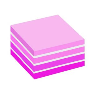 PI5740 | Post-it Cube 76x76mm Pink 2028P