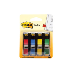 PI9268 | 3M Post-It Index Refill Assorted 4x35 Tabs 683-4