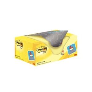 PI9468 | Post-it Canary Yellow Value Pack 38x51mm Pack 20