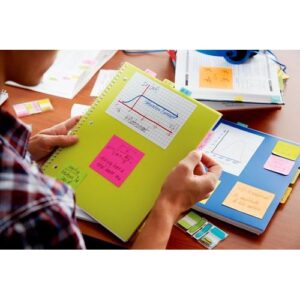 PI9500 | Post-it Super Sticky Notes Pink 76 mm x 76 mm pack 6