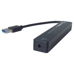 PP1042 | 4 Port Hub USB 3 Bus Powered Black