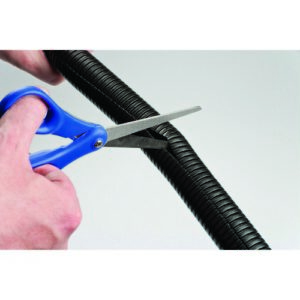 PP8608 | D-Line Cable Tidy Tube 1.1m Length 25mm Dia Black CTT1.1/25B
