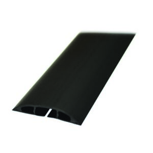 PP8627 | D-Line Black Light Duty Floor Cable Cover 60mmx1.8M Long