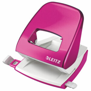 PR1939 | Leitz NeXXt WOW Hole Punch 3mm 30 Sheet Pink 50081023