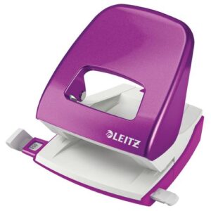 PR1943 | Leitz NeXXt WOW Hole Punch 3mm 30 Sheet Purple 50081062