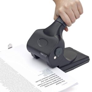PR9658 | Rapesco ALU 65 Hole Punch Metal Black 1015