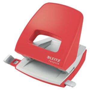 PR9659 | Leitz Hole Punch Nexxt Rcyc 30Sh Red 50030025