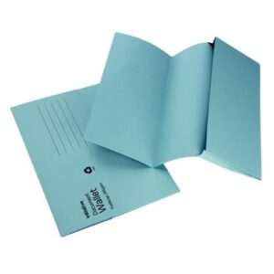 PW9314 | Initiative Document Wallet Foolscap Mwt 285gsm Blue