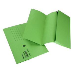 PW9316 | Initiative Document Wallet Foolscap Mwt 285gsm Green