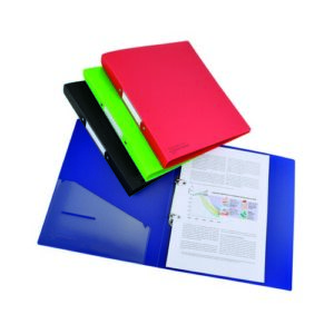 RB1217 | Rapesco Germ-Savvy A4 PP Ring Binder Assorted PK4