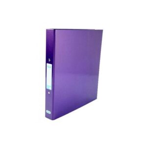 RB1273 | A4 2 O Ring 25mm Laminated ''Classy'' Binder Metal Purple