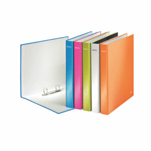RB8739 | Leitz Wow Ringbinder A4 2Dr 25mm Assorted Pack 10