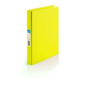 RB9589 | Initiative Pp Coated Brd 2 Ring Binder 25mm Capacity A4 Ylw