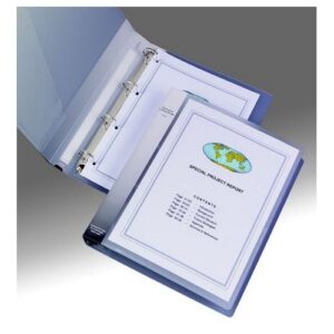 RB9612 | Snopake Executive Ring Binder A4 25mm Clear 13371
