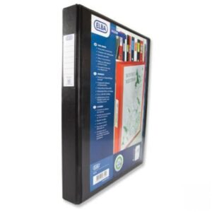 RB9663 | Elba Pvc Ring Binder Portrait Black A3 400009729