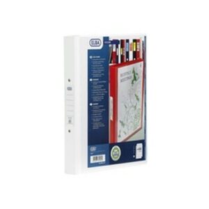 RB9673 | Elba Vision 2 Ring Binder A4 White 100080889