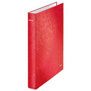 RB9723 | Leitz Ringbinder Wow A4+ 2Dr 25Mm Red