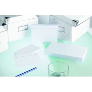 RC4301 | Record Cards Ruled 5x3 Pack 100 16001