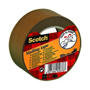 SE1519 | Scotch Paper Mlng Tape 50mmx50m Brn