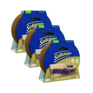SE1607 | Sellotape Packaging Paper Tape48mm x 50m 2 for 1