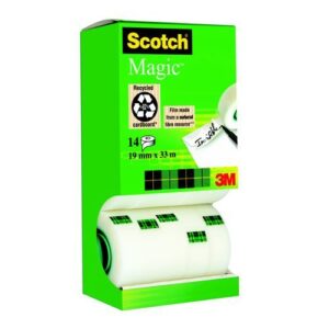 SE9296 | 3M Scotch Magic Tape 19mmx33m Pack 12 + 2 Rolls Free