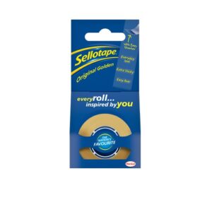SE9327 | Sellotape Golden Tape Retail Pack 18mmx25m 1443169