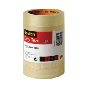 SE9335 | Scotch Easy Tear Clear Tape 25mmx66m ET2566T6