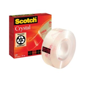 SE9358 | Scotch Crystal Clear Tape 19mm x33 Metres 600 6001933