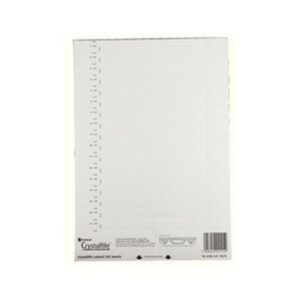 SF1414 | Rexel Crystalfile 330 Lateral File Insert Wht 25