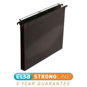 SF1431 | Elba Suspension File 30Mm Foolscap PP Blk 25s