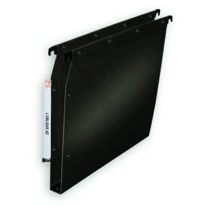 SF1433 | Elba Lateral File 30mm A4 PP Black 25s