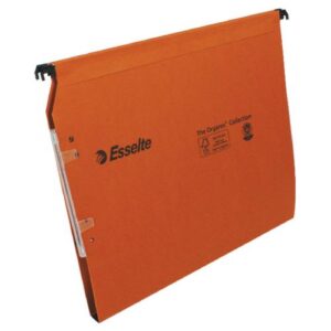 SF1536 | Esselte Orgarex Lateral File 30mm Orange Pack 25