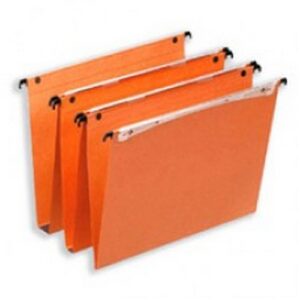 SF1537 | Esselte Orgarex Lateral File 50mm Orange Pack 25