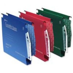 SF1642 | Rexel Crystalfile Lateral File 275 30mm Green 50s 78654