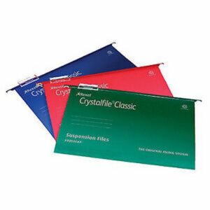 SF8178 | Rexel Crystalfile Suspension File FC Blue 50s 78143