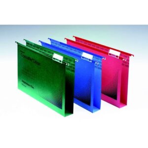 SF8180 | Rexel Crystalfile Suspension File FC Blue 50s 70625