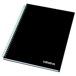 SH3054 | Initiative HardbackTwinwire Notebook A5 Ruled Perf 160 Pages