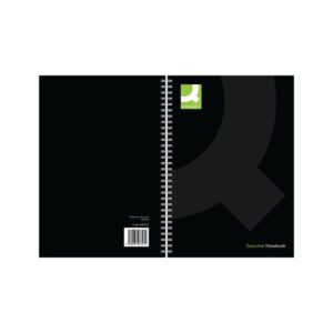 SH3059 | Qconnect Wirebound A4 Hback Blk Pk3