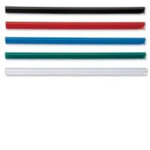 SL7382 | Durable Spinebars 9mm A4 Black Pack 25 2909/01