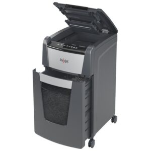 SM7102 | Rexel Opt Auto+ 225M Micro Cut Shrd Blk