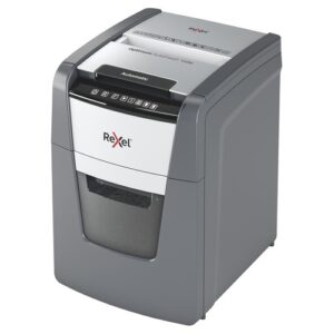SM7106 | Rexel Opt Auto+ 100M Micro Cut Shrd Blk