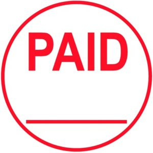 SP3406 | Colop EOS R17 PAID Self-Inking Stamp              C109531PAI