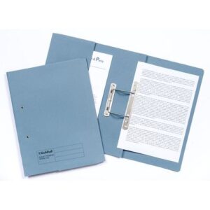 SS1529 | Guildhall Heavyweight Transfer Pocket Spiral File Blue
