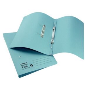 SS7089 | Initiative Transfer Spring File Foolscap 285gsm Blue