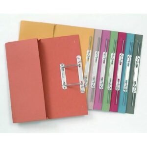 SS9434 | Guildhall Tfr Spring File Wth Pkt 315gsm 38mm FC Blu 349-BLU