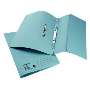 SS9452 | Initiative Transfer Spring File Wth Pocket FC 285gsm Blue