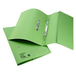 SS9453 | Initiative Transfer Spring File Wth Pocket FC 285gsm Green