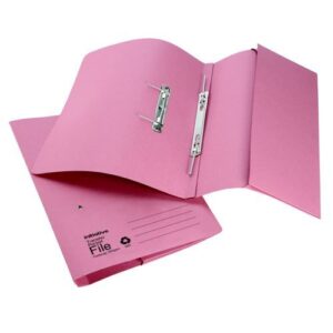 SS9455 | Initiative Transfer Spring File Wth Pocket FC 285gsm Pink